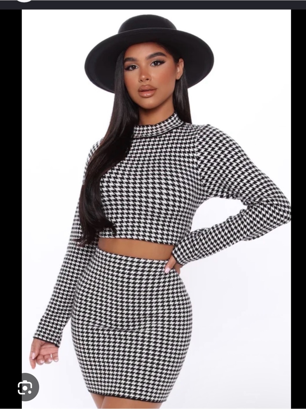 Let it go sweater skirt set